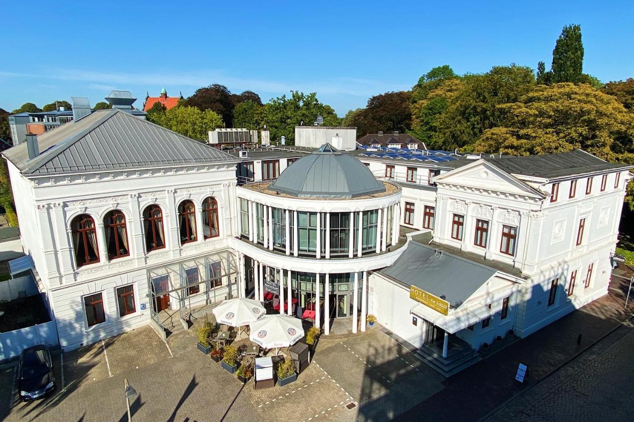 Hotel Am Schloss Aurich Exterior foto